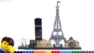 LEGO Architecture Paris 21044 review [upl. by Sauder]