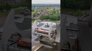 This clip of the Falkirk Wheel turning gives a view of the massive cogs operating as it rotates [upl. by Bowman380]