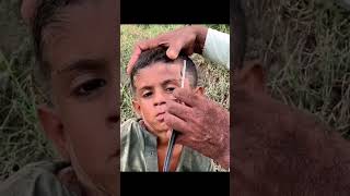 طريقة تقلدية ✂️ barberman barbershop barbershopstyle haircut barberstudio hairstyle [upl. by Danila508]