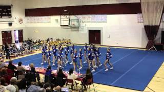 Oromocto High School Cheerleading Team  Moncton NB  April 5  2014 [upl. by Safire]