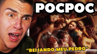 PEDRO SAMPAIO  POCPOC Official Video 🇬🇧UK Reaction [upl. by Zeugirdor]