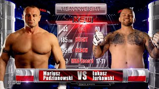 KSW Free Fight Mariusz Pudzianowski vs Łukasz Jurkowski  KSW 64 [upl. by Rodama]