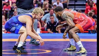 Full Match Jordan Burroughs vs Kyle Dake  Match 3 of 3 [upl. by Adiasteb]