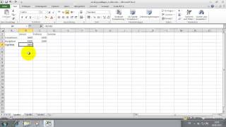Excel 2010 Aufbauwissen Part 2 Formeln erstellen [upl. by Esyak901]