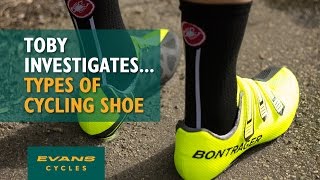 Types of Cycling Shoe Toby Investigates [upl. by Dranoel]