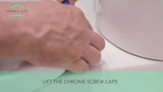 How To Tighten Your Toilet Seat [upl. by Leland]