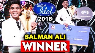 Salman Ali बने Indian Idol 10 के WINNER  SONY TV [upl. by Airamas348]