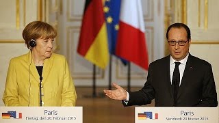 Full compliance with Minsk key to peace in Ukraine says Hollande [upl. by Sherwin239]