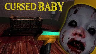 ATRAPADO EN UN EDIFICIO CON UN BEBÉ POSEIDO  Cursed Baby  Juego Indie de Terror [upl. by Terhune]