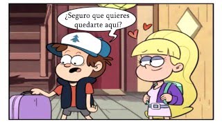 Dipper x Pacifica Comic en Español [upl. by Sheline563]