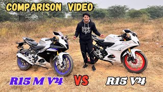 R15m v4 vs R15 v4 😎 10000 mahengi hai bas r15 m TFT colourful display 😍 Mai to fan ho gya Huu🤩 [upl. by Hittel863]