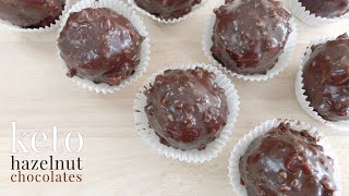 Keto Hazelnut Chocolates [upl. by Auj]