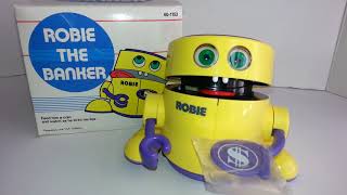 Robie The Banker Radio Shack Toy [upl. by Durarte]