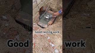 Pillar base casting process [upl. by Hannahc]