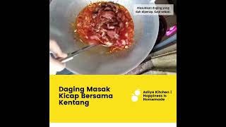 DAGING MASAK KICAP BERSAMA KENTANG😋 [upl. by Baptist556]