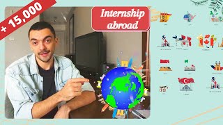 How To Get An Internship Abroad  TOP WEBSITES  🌍 🇺🇸 [upl. by Schug]