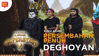 PERSEMBAHAN PENUH DEGHOYAN  SUKU AKHIR PUSINGAN 1  MUZIKAL LAWAK SUPERSTAR 4 [upl. by Auhsohey]