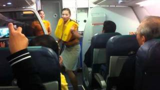 Cebu Pacific Flight Attendants Dancing [upl. by Deehsar]