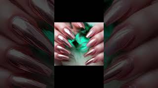 Chrome Nails are stunning Giving that boring color life Get your Chrome powders from The Nail Art [upl. by Rialc930]