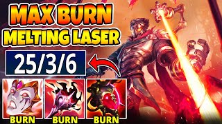 MELTING LASER  MAX BURN VIKTOR HAS INSANE BURST BROKEN 65000 DAMAGE  League of Legends [upl. by Krisha]