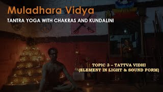 Topic 3  Tattva Vidhi  Muladhara Vidya  Tantra Yoga with Chakras and Kundalini [upl. by Deutsch897]