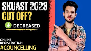 Skuast Ug 2023 Cut Off And Online Councelling Schedule Good News For Skuast2023 [upl. by Ahsakat]