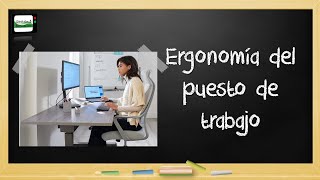 Ergonomía en el puesto de trabajo consejos en modalidad de teletrabajo [upl. by Bullis]