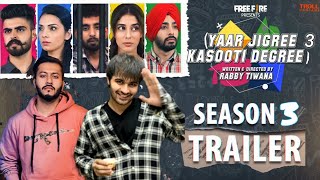 Yaar Jigri Kasooti degree Season 3 Official Trailer  Episode 1  Release Date  future boi [upl. by Amalbena]