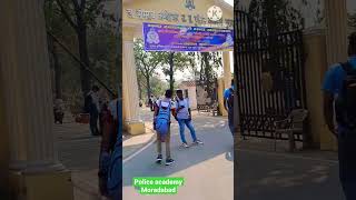 Going to Moradabad police Academy police training video viral shorts Moradabad kaverihostel [upl. by Eetsirk830]