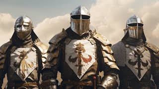 The Teutonic Knights Chanting in a Sacred Sanctuary  Chivalric Hymn Prayer Ambience [upl. by Hainahpez983]