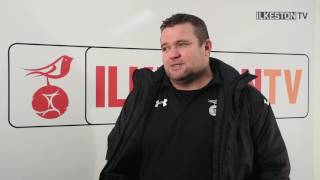 Grantham Town Post Match Interview Paul Holland [upl. by Gay]