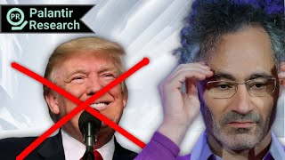 Palantir CEO is Against Donald Trump  Palantir Daily 178 [upl. by Jasisa]