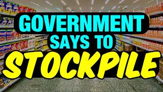 URGENT – Government says to STOCKPILE these 13 Foods NOW – Get READY [upl. by Kassab97]