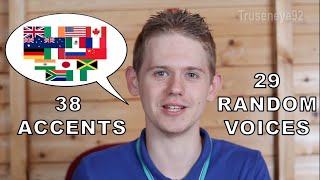 The English Language in 67 Accents amp Random Voices [upl. by Yrnehnhoj439]