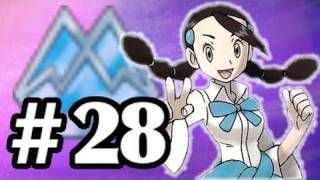 Lets Play Pokemon Platinum  Part 28  Snowpoint Gym Leader Candice [upl. by Aihsikal59]