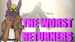 FFXIV TERRIBLE Returner Healers [upl. by Nnylrats]