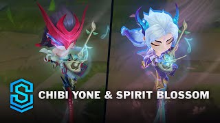 Chibi Yone amp Chibi Spirit Blossom Yone  Teamfight Tactics [upl. by Castro]