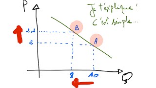 ✅ Elasticité prix de la demande [upl. by Hestia]