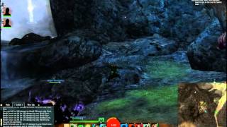 Guild Wars 2  Bonerattler Caverns vista [upl. by Nnyleak752]