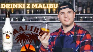 Drinki z Malibu  słodkie i proste  kokosowy smak  wwwkoktajltv [upl. by Schwitzer]