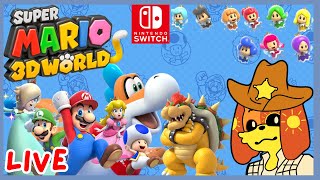 Galaxy Worlds in 3D World Super Mario 3D World [upl. by Kotta]