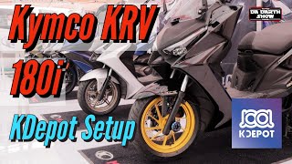 Kymco KRV 180 Setup by KDEPOT Taiwan [upl. by Nylrehc]