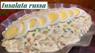 Insalata russa  RICETTA FACILE E VELOCE [upl. by Refinneg]