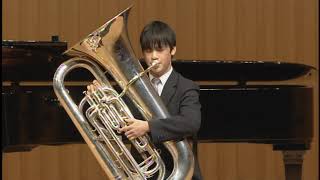 第22回関西ソロコンテスト Tuba Concerto EGregson [upl. by Nairahcaz]