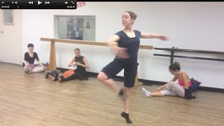 Emboité Turns ballet class tutorial intermediate [upl. by Flanigan909]