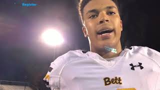 ISU commit Darien Porter breaks down his big night in Bettendorf’s playoff win over Iowa City West [upl. by Gader]