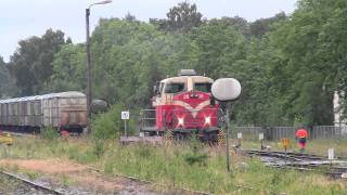 Radioohjattava Dv12 2631 Hangossa Radio controlled diesel locomotive Dv12 2631 at Hanko [upl. by Dorette]