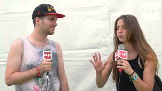 Bonnaroo QampA with Alicia Bognanno of Bully [upl. by Enaz]