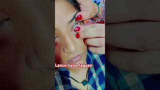 Lance kaise lagaenviralshort आंखों में लेंस कैसे लगाएं viralvideos viralshorts viralvideo beaut [upl. by Falkner]