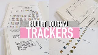 8 BULLET JOURNAL TRACKER IDEAS Habits  Spending amp Sleep Log [upl. by Aehtrod]